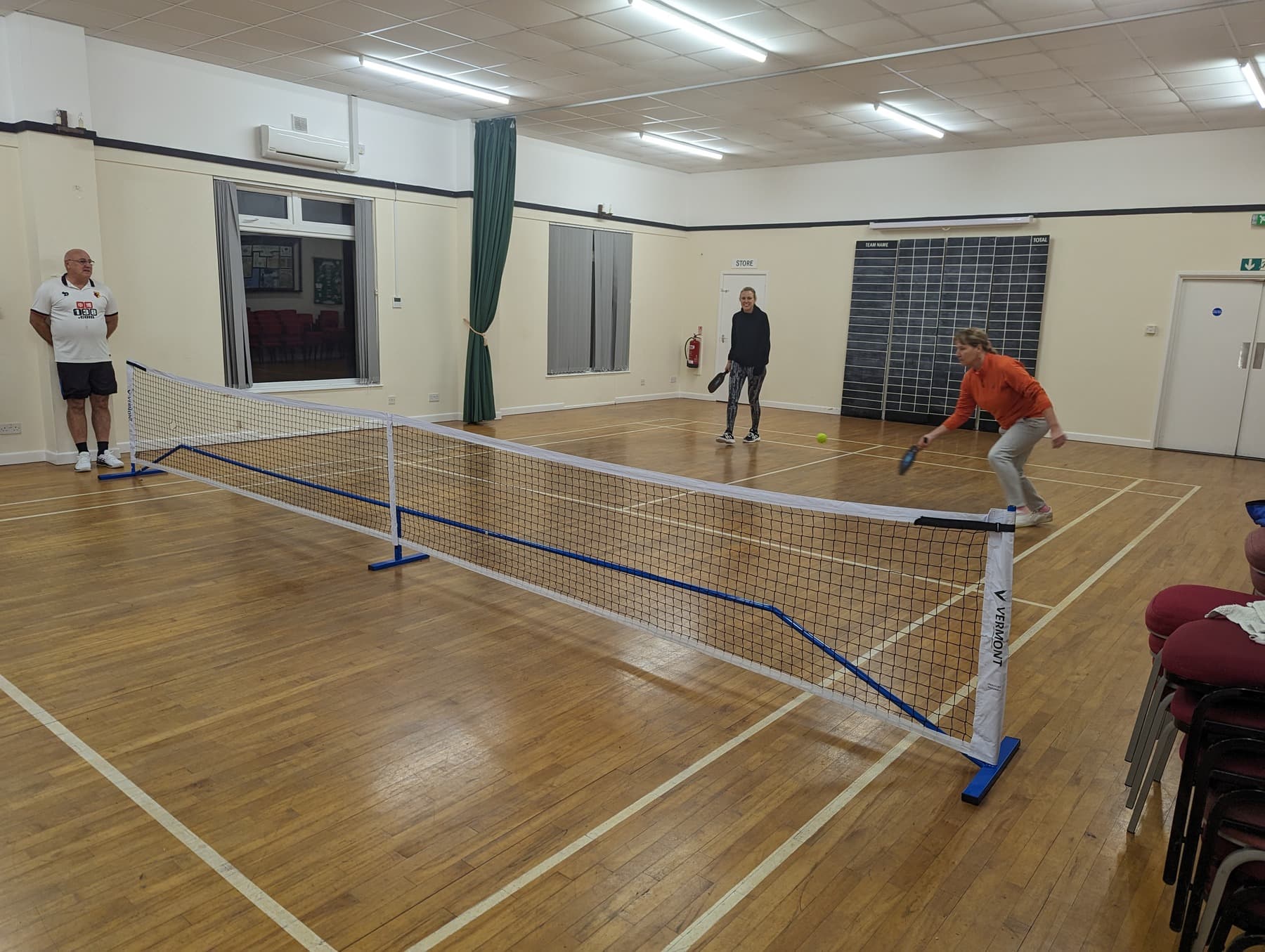 First Pickleball session
